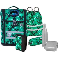 MCNEILL sac d'école Ergo Perfecto Schoolbag Set 5 pièces Game Zone vert