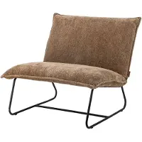 Bloomingville Chaise longue Cape marron