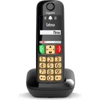 Gigaset E270, Téléphone, Noir