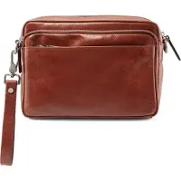 PICARD Sac à bandoulière cognac