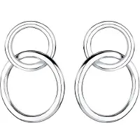 Elli Boucles d'oreilles 'Kreis' argent