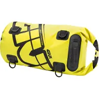 Givi Easy Bag Waterproof EA114FL - Rouleau à bagages volume 30 litres, noir/jaune
