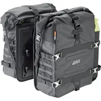 Givi Gravel-T GRT709 35+35L, sacoches de selle étanches ,Noir ,2 x 35 l