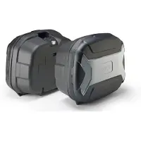 Givi Trekker Lite 35l+35l Side Cases Set Argenté