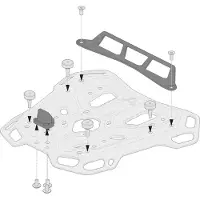 SW-Motech Noir. Pour Givi/Kappa Monolock. - Noir. Pour Givi/Kappa Monolock.