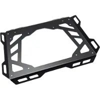 SW-Motech 45x30 cm. Aluminium. Noir. - 45x30 cm. Aluminium. Noir.