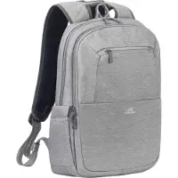 Rivacase Sac à dos pour ordinateur portable - - Suzuka 7760 - Imperméable - Support de tablette 10,1" - Gris