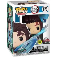 Funko POP! Demon Slayer : Kimetsu no Yaiba POP Animation figurines en vinyle Tanjro avec Dragon (GW/TRL) 9 cm