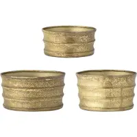 Bloomingville Pot De Fleurs Lucilla | Or | Métal | 82066057