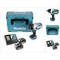 Makita DTW 1002 RTJ Clé à choc 1/2" 18V 1000Nm Brushless + 2x batterie 5,0Ah + chargeur + Makpac