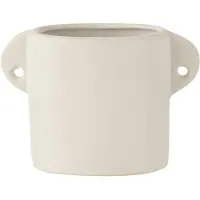 J-Line Pot renaissance ceramique blanc