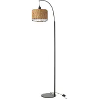 J-Line lampadaire lanterne métal naturel