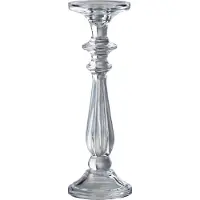 J-Line Chandelier/bougeoir tibo verre transparent large