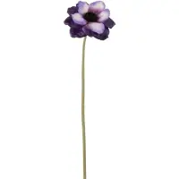 J-Line Anemone plastique mauve/blanc