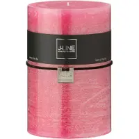 J-Line Bougie cylindrique rose extra large 95h