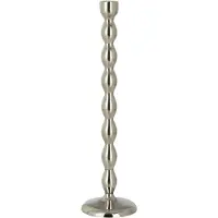 J-Line Chandelier spheres brillante aluminium argent large