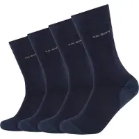 Camano Chaussettes 'Robin' bleu foncé / gris