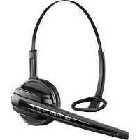 Epos D 10 HS - Headset - On-Ear - konvertierbar - DECT - kabellos - Schwarz, Silber (1000577)