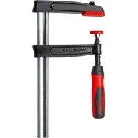 Bessey TPN25BE2K - Presse À Vis En Fonte Malléable Avec Poignée Bi-matière TPN-BE-2K - 250 X 120
