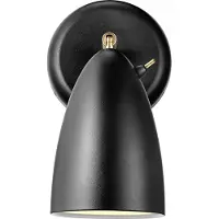 DFTP Applique Nexus Liseuse Ø 10 cm Noir