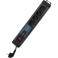 REV Supraguard - Protection contre les surtensions - Ports de sortie : 4 - noir, anthracite