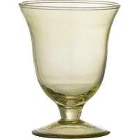 Bloomingville Verres à vin florentins vert set de 6 pièces