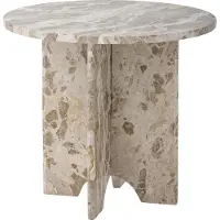 Bloomingville Table d'appoint Jasmia marron