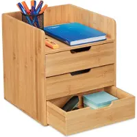 Relaxdays Organisateur de bureau
