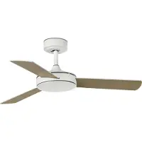 Faro Mallorca Dc Ventilateur de Plafond Ø106cm | White & Maple | Standard