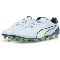 Puma King Pro FG/AG Fußballschuhe Unisex frosted dew fizzy apple grau Gr 45