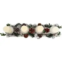 MCW Composition florale de l'Avent -M12 avec bougies