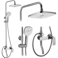 REA Kit De Douche Storm Chrome