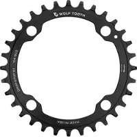 Wolf Tooth Shimano 12s 104 Bcd Chainring Noir 36t
