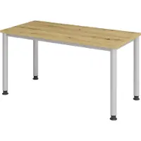 Hjh OFFICE PRO Bureau à hauteur réglable VHS (140 x 67 x 81 cm)