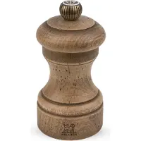 Peugeot Saveurs Peugeot Bistro Antique, Moulin à sel, bois, bois, acier inoxydable, sel, 100 mm