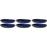 Villeroy & boch Assiette Villeroy & Boch Lave Bleu Plat 27,5 cm (Lot de 6)