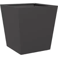 vidaXL Jardinière noir 40x40x40 cm acier