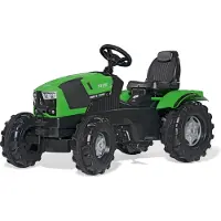 Deutz Trettraktor Deutz-Fahr 5120 Kinderfahrzeug Traktor, Sitz verstellbar