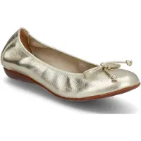 Wonders pour femme. A-61112_3906_7285 Ballerines en cuir Bo doré (37), Plat, Aucun, Casuel
