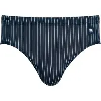 Mey Maillot de bain bleu foncé / blanc
