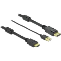 DeLOCK Câble DisplayPort vers HDMI 4K -