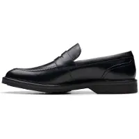 Clarks Hommes Mocassins CL26178429 Couleur : Noir Taille : 44