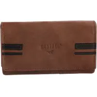 Mustang Cuir porte-monnaie Asti Leather Wallet Side Opening Brown brun