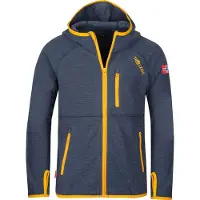 TROLLKIDS Veste pour enfants Sandefjord, modèle pour garçons, couleur bleue, taille 128 (correspondant à la gamme de tailles 260-146)
