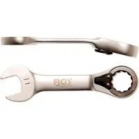 Bgs Clé mixte à cliquet courte réversible 11 mm (11 mm)