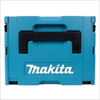 Makita DTW 251 Y1J 18 V Boulonneuse à chocs sans fil 230 Nm + Coffret de transport Makpac + 1x Batterie BL 1815 N 1,5 Ah - sans Chargeur