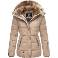 MARIKOO Veste d’hiver 'Nekoo' nude / marron / brun foncé