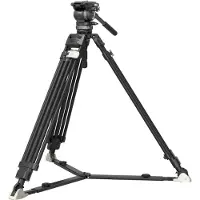 SmallRig Kit de trépied à tête fluide professionnel 4465