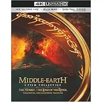 Import Coffret Middle Earth : 6 Film Collection Blu-ray 4K Ultra HD