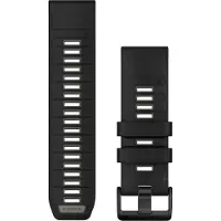 Garmin Quickfit 26 Mm Silicone Strap Noir